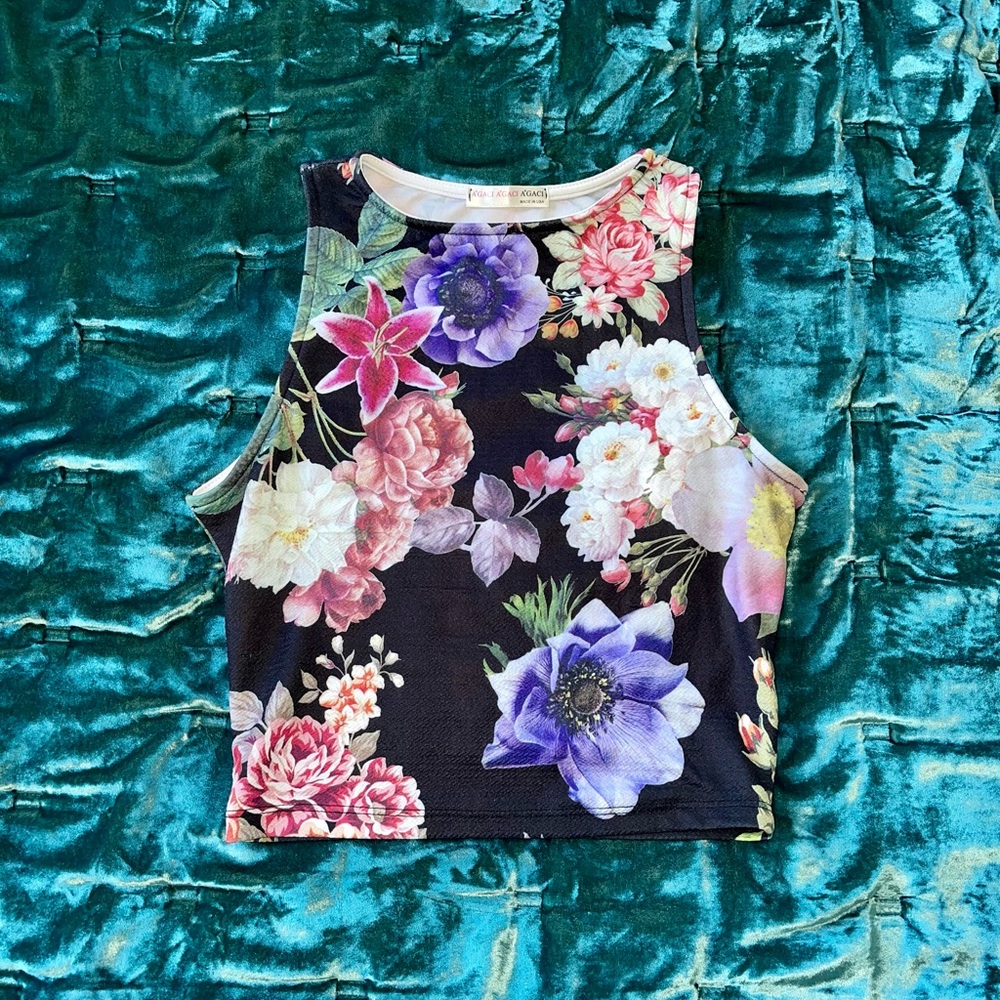 Floral Crop Top